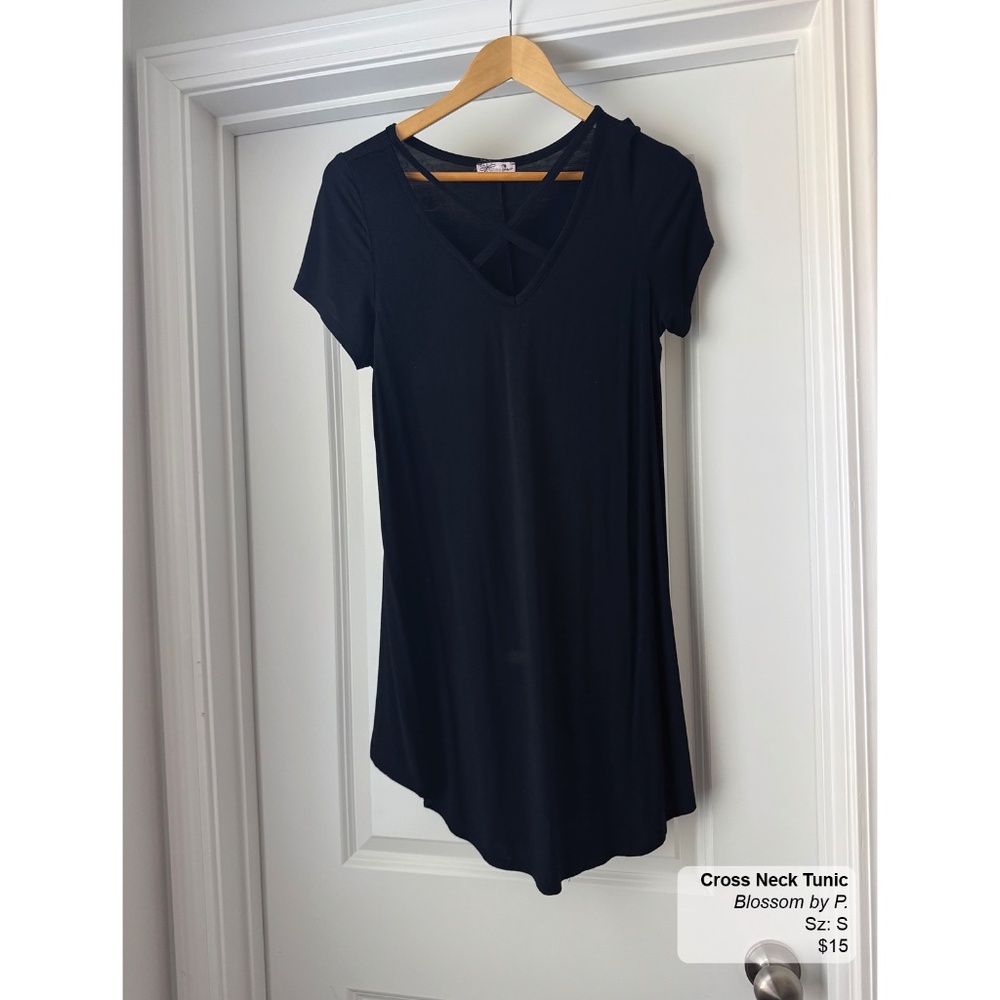Cross Neck Tunic
